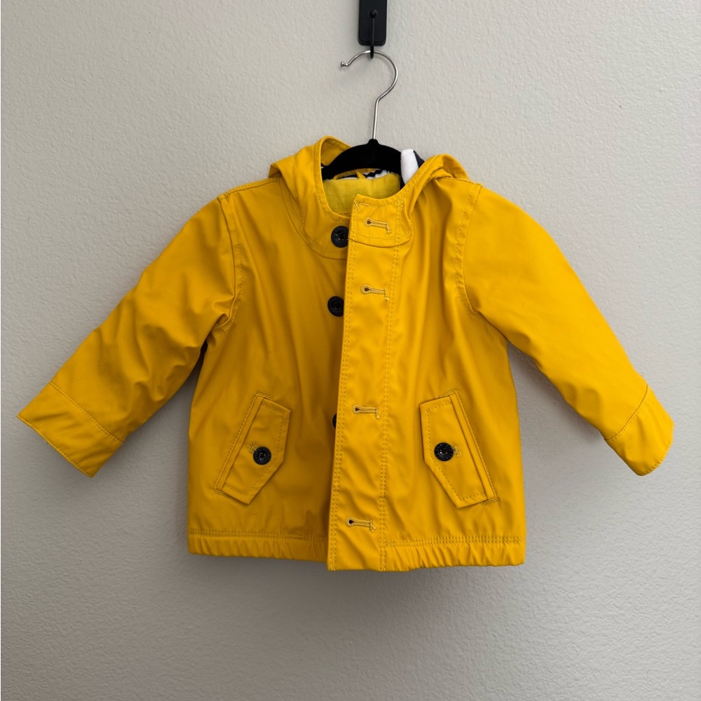 GAP Bright Yellow Kids Raincoat